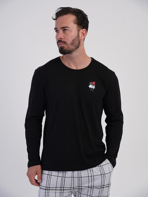 Купить Хлопковый домашний костюм с длинным рукавом VIENETTA MAN 6050363730 в Украина в Lingerie.ua - Одяг для дому та відпочинку, Фото 2