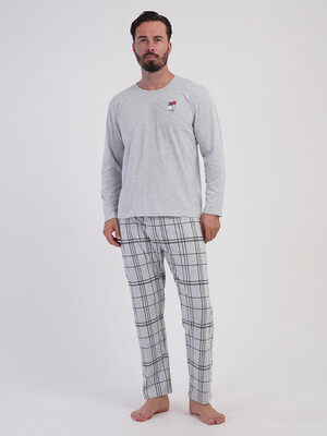 Купить Хлопковый домашний костюм с длинным рукавом VIENETTA MAN 6050363730 в Украина в Lingerie.ua - Одяг для дому та відпочинку, Фото 12
