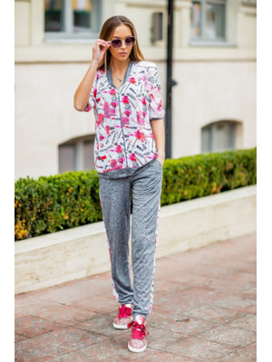 Костюм жіночий з брюками LINGERIE 170022