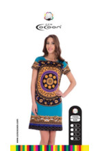 Купить Летнее короткое платье COCOON Y10103 в Украина в Lingerie.ua - Одяг для дому та відпочинку, Фото 2