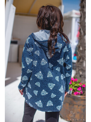 Купить Хлопковая куртка женская с начесом LINGERIE 170032 в Украина в Lingerie.ua - Одяг для дому та відпочинку, Фото 8