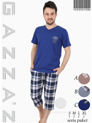 Комплект мужской из футболки и капри GAZZAZ 4020254085