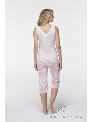 Купить Костюм женский из майки и капри для дома и сна HAYS 6543 в Украина в Lingerie.ua - Одяг для дому та відпочинку, Фото 2