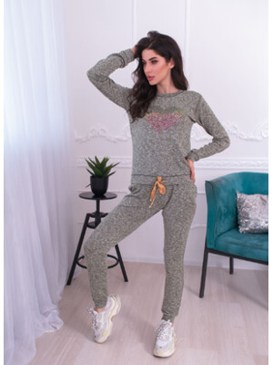 Купить Костюм женский из вязаного трикотажа LINGERIE 170074 в Украина в Lingerie.ua - Одяг для дому та відпочинку, Фото 5