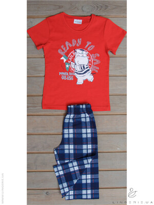 Купить Комплект для мальчика футболка капри VIENETTA 6120483641 в Украина в Lingerie.ua - Одяг для дому та відпочинку, Фото 1