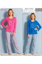 Купить Комплект женский (пижама) VIENETTA 7040941250 в Украина в Lingerie.ua - Одяг для дому та відпочинку, Фото 2