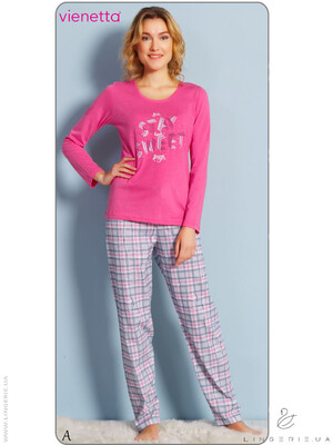 Купить Комплект женский (пижама) VIENETTA 7040941250 в Украина в Lingerie.ua - Одяг для дому та відпочинку, Фото 3