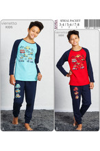 Купить Комплект байковый для мальчика VIENETTA 7050110000 в Украина в Lingerie.ua - Одяг для дому та відпочинку, Фото 2