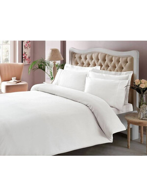 Купить Двоспальний комплект постільної білизни TAC Saten Premium Basic Stripe в Украина в Lingerie.ua - Одяг для дому та відпочинку, Фото 3