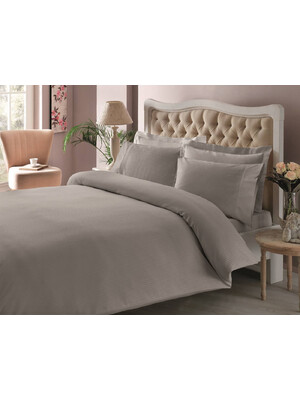 Купить Двоспальний комплект постільної білизни TAC Saten Premium Basic Stripe в Украина в Lingerie.ua - Одяг для дому та відпочинку, Фото 4