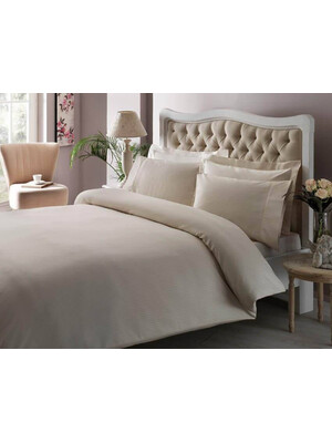 Купить Двоспальний комплект постільної білизни TAC Saten Premium Basic Stripe в Украина в Lingerie.ua - Одяг для дому та відпочинку, Фото 5