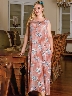 Купить Штапельное летнее платье COCOON R21108 в Украина