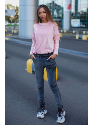 Купить Велюровий жіночий костюм із брюками LINGERIE 170372 в Украина в Lingerie.ua - Одяг для дому та відпочинку, Фото 7