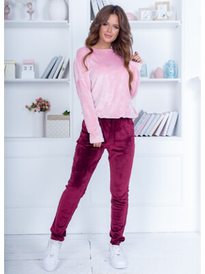 Купить Велюровий жіночий костюм із брюками LINGERIE 170372 в Украина в Lingerie.ua - Одяг для дому та відпочинку, Фото 9