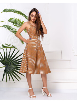 Купить Сарафан літній у горошок на ґудзиках LINGERIE 170431 в Украина в Lingerie.ua - Одяг для дому та відпочинку, Фото 14