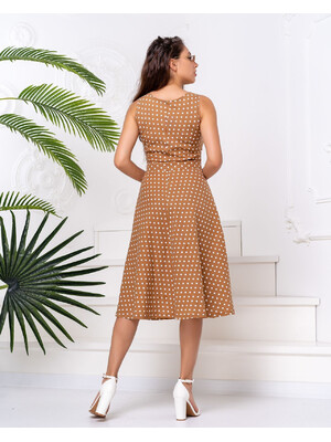 Купить Сарафан літній у горошок на ґудзиках LINGERIE 170431 в Украина в Lingerie.ua - Одяг для дому та відпочинку, Фото 3