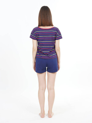 Купить Хлопковый комплект с шортами VIENETTA 0080094841 в Украина в Lingerie.ua - Одяг для дому та відпочинку, Фото 4