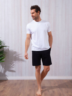 Купить Хлопковые шорты чёрные HAYS 65407  в Украина в Lingerie.ua - Одяг для дому та відпочинку, Фото 2