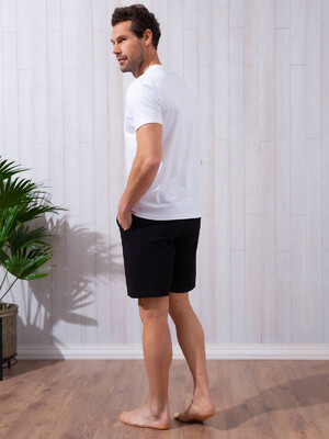 Купить Хлопковые шорты чёрные HAYS 65407  в Украина в Lingerie.ua - Одяг для дому та відпочинку, Фото 3