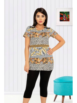 Купить Костюм жіночий із капрі COCOON P50399 в Украина