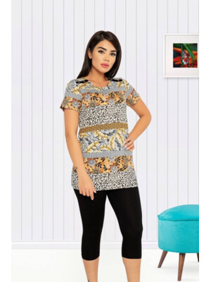 Купить Костюм женский с капри COCOON P50399 в Украина в Lingerie.ua - Одяг для дому та відпочинку, Фото 3