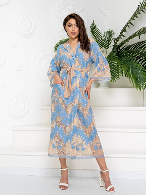 Халат парео з мереживом LINGERIE 170558