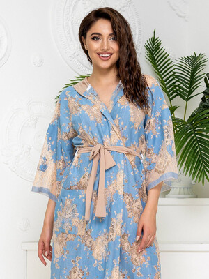 Купить Халат парео с кружевом LINGERIE 170558 в Украина в Lingerie.ua - Одяг для дому та відпочинку, Фото 2