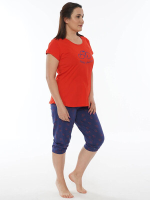 Купить Хлопковый комплект с бриджами VIENETTA 0122992738 в Украина в Lingerie.ua - Одяг для дому та відпочинку, Фото 2