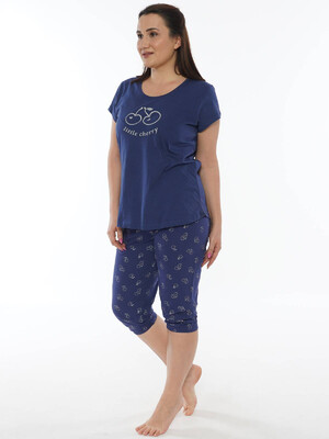 Купить Хлопковый комплект с бриджами VIENETTA 0122992738 в Украина в Lingerie.ua - Одяг для дому та відпочинку, Фото 6