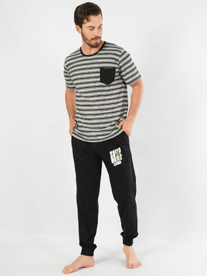Купить Комплект мужской GAZZAZ 1040430466 футболка и брюки  в Украина в Lingerie.ua - Одяг для дому та відпочинку, Фото 2