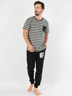 Купить Комплект мужской GAZZAZ 1040430466 футболка и брюки  в Украина в Lingerie.ua - Одяг для дому та відпочинку, Фото 6