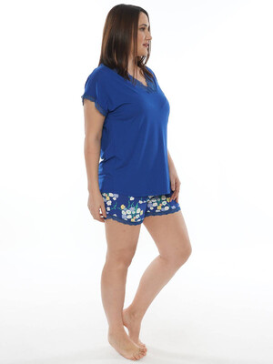 Купить Комплект женский из футболки и шорт VIENETTA 1052070427 в Украина в Lingerie.ua - Одяг для дому та відпочинку, Фото 2