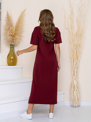 Купить Бавовняна сукня з розрізами LINGERIE 170597 в Украина в Lingerie.ua - Одяг для дому та відпочинку, Фото 5