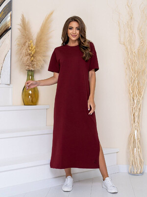 Купить Бавовняна сукня з розрізами LINGERIE 170597 в Украина в Lingerie.ua - Одяг для дому та відпочинку, Фото 6