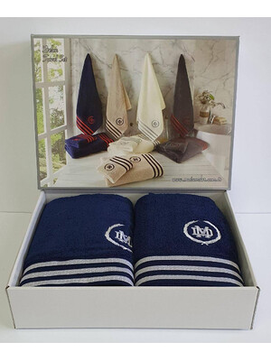 Купить Комплект махровых полотенец 3 в 1 MAISON D`OR Delon в Украина в Lingerie.ua - Одяг для дому та відпочинку, Фото 2