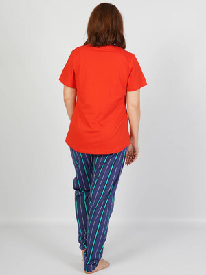 Купить Хлопковый домашний комплект большого размера VIENETTA 1020883276 в Украина в Lingerie.ua - Одяг для дому та відпочинку, Фото 4