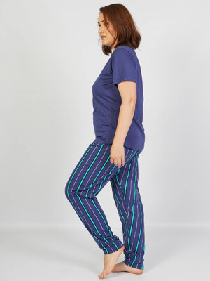 Купить Хлопковый домашний комплект большого размера VIENETTA 1020883276 в Украина в Lingerie.ua - Одяг для дому та відпочинку, Фото 5