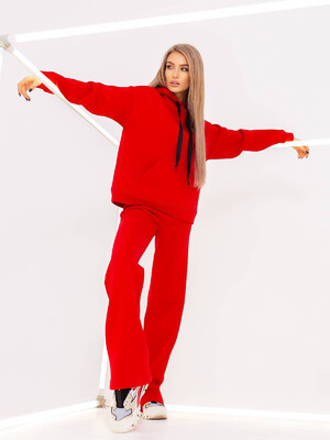 Купить Хлопковый костюм с капюшоном LINGERIE 170640  в Украина в Lingerie.ua - Одяг для дому та відпочинку, Фото 7