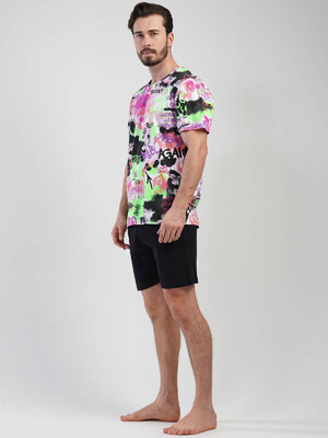 Бавовняний комплект із шортами VIENETTA MAN 1101646062