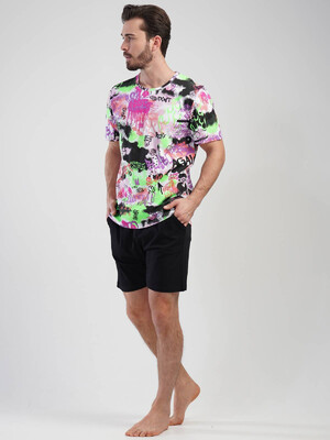 Купить Хлопковый комплект с шортами VIENETTA MAN 1101646062 в Украина в Lingerie.ua - Одяг для дому та відпочинку, Фото 3