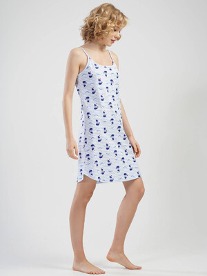 Купить Ночная сорочка на тонких бретелях VIENETTA 1101990297 в Украина в Lingerie.ua - Одяг для дому та відпочинку, Фото 2