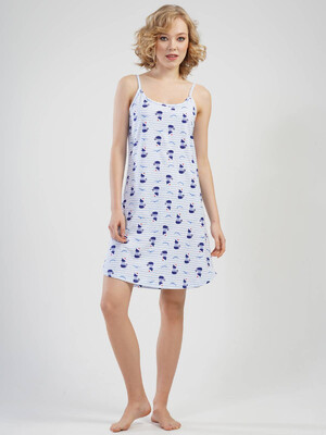 Купить Ночная сорочка на тонких бретелях VIENETTA 1101990297 в Украина в Lingerie.ua - Одяг для дому та відпочинку, Фото 4