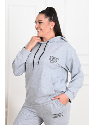 Купить Повседневный трикотажный костюм с капюшоном ADROM 3438 в Украина в Lingerie.ua - Одяг для дому та відпочинку, Фото 2