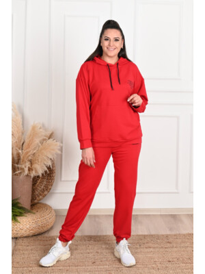 Купить Повседневный трикотажный костюм с капюшоном ADROM 3438 в Украина в Lingerie.ua - Одяг для дому та відпочинку, Фото 3