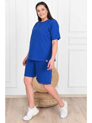 Купить Костюм женский большого размера с шортами ADROM 3432  в Украина