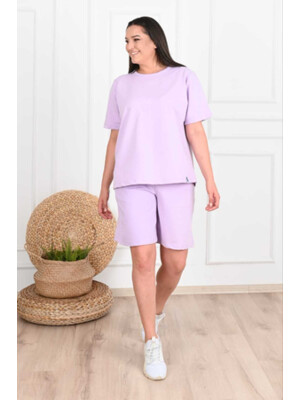 Купить Костюм женский большого размера с шортами ADROM 3432  в Украина в Lingerie.ua - Одяг для дому та відпочинку, Фото 2