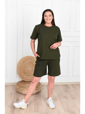 Купить Костюм женский большого размера с шортами ADROM 3432  в Украина в Lingerie.ua - Одяг для дому та відпочинку, Фото 3