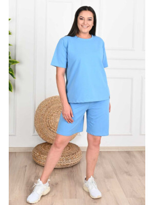 Купить Костюм женский большого размера с шортами ADROM 3432  в Украина в Lingerie.ua - Одяг для дому та відпочинку, Фото 5