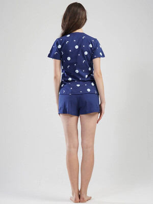 Купить Хлопковый комплект с шортами VIENETTA 1114652773 в Украина в Lingerie.ua - Одяг для дому та відпочинку, Фото 3