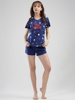 Купить Хлопковый комплект с шортами VIENETTA 1114652773 в Украина в Lingerie.ua - Одяг для дому та відпочинку, Фото 6